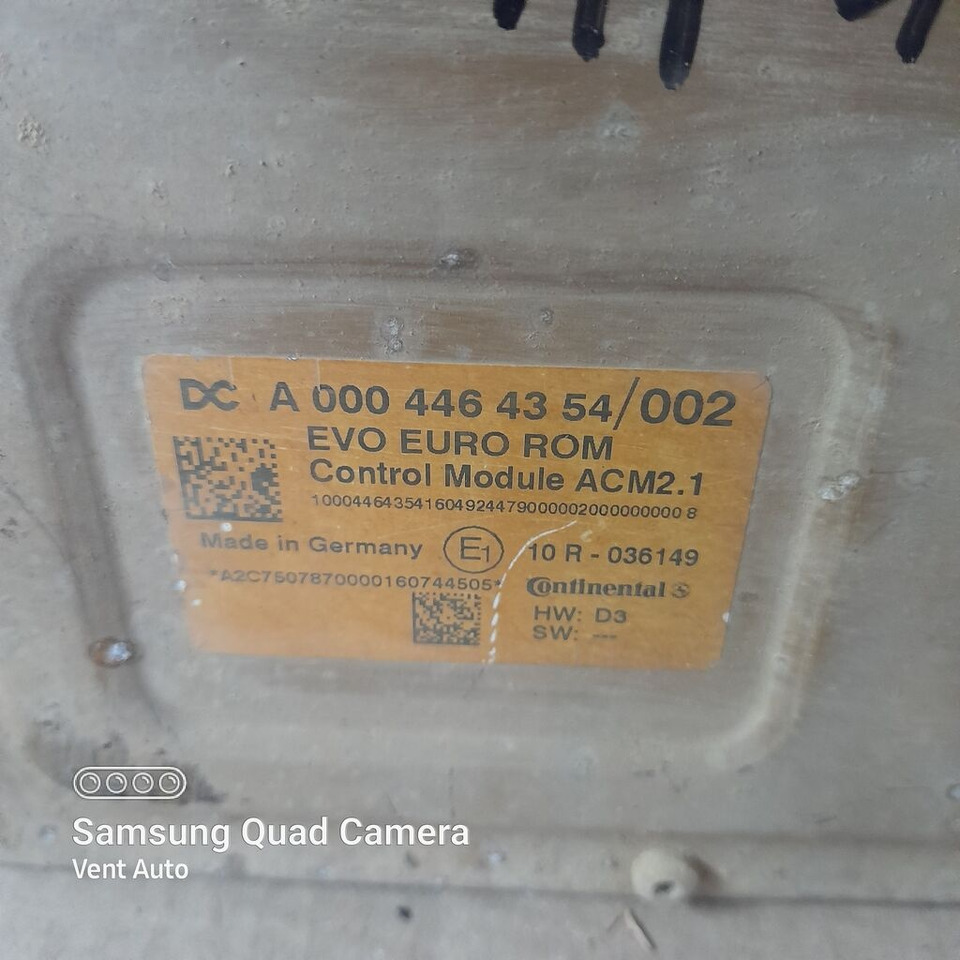 Mercedes-Benz ACTROS AROCS MP4 A0004464354 truck - Unidad de control para Camión: foto 2 Mercedes-Benz ACTROS AROCS MP4 A0004464354 truck - Unidad de control para Camión: foto 2