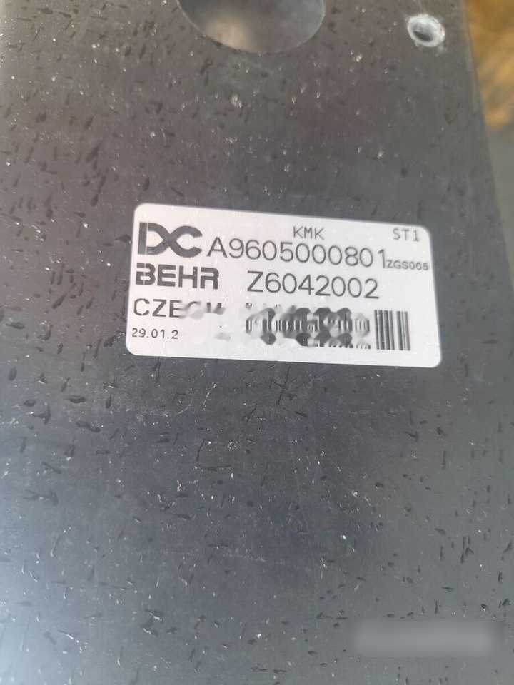 Mercedes-Benz ACTROS MP4 A9605000801 Mercedes-Benz truck - Radiador para Camión: foto 5 Mercedes-Benz ACTROS MP4 A9605000801 Mercedes-Benz truck - Radiador para Camión: foto 5