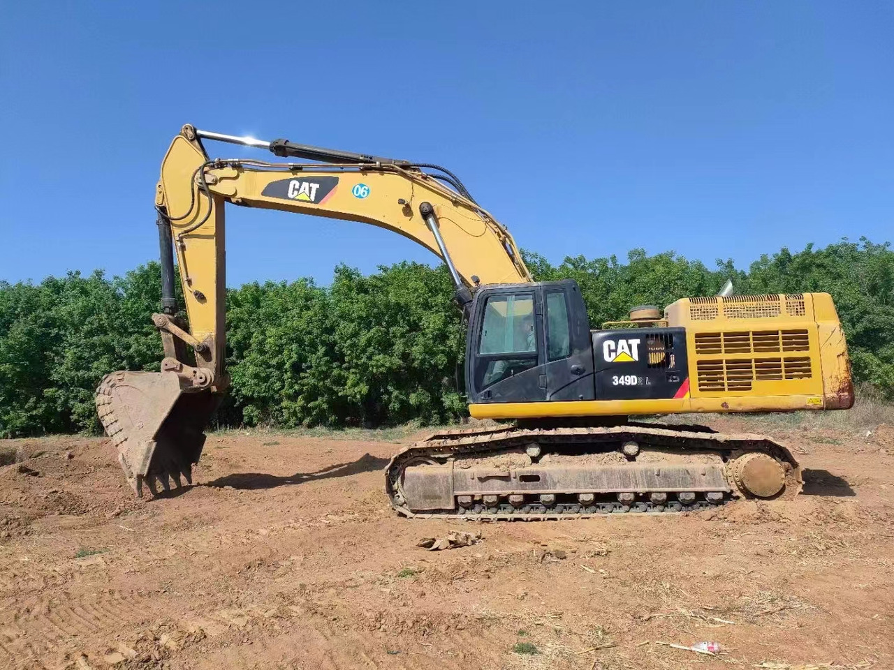 Caterpillar 349D, 349D2 Original Color Heavy Mining Machine - Excavadora de cadenas: foto 1 Caterpillar 349D, 349D2 Original Color Heavy Mining Machine - Excavadora de cadenas: foto 1