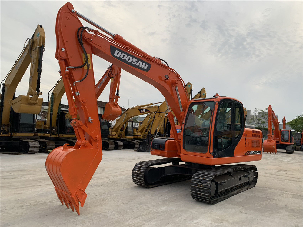 Doosan Used Doosan DX140 Excavator – 14 Ton, 122 HP, 0.58m³ Bucket, DL06P Engine - Excavadora de cadenas: foto 3 Doosan Used Doosan DX140 Excavator – 14 Ton, 122 HP, 0.58m³ Bucket, DL06P Engine - Excavadora de cadenas: foto 3