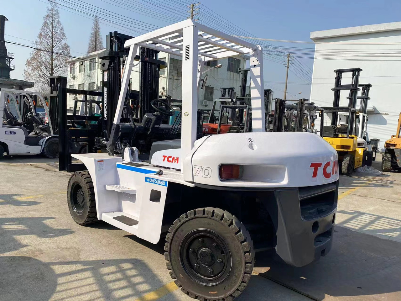 TCM 7 ton Diesel Forklift Used Condition FD70 Forklift Truck - Carretilla elevadora diésel: foto 2 TCM 7 ton Diesel Forklift Used Condition FD70 Forklift Truck - Carretilla elevadora diésel: foto 2