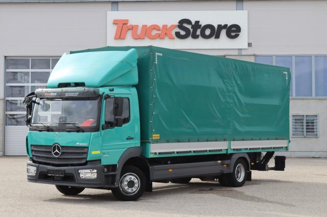 Mercedes-Benz Atego 1221 L - Camión lona: foto 1 Mercedes-Benz Atego 1221 L - Camión lona: foto 1