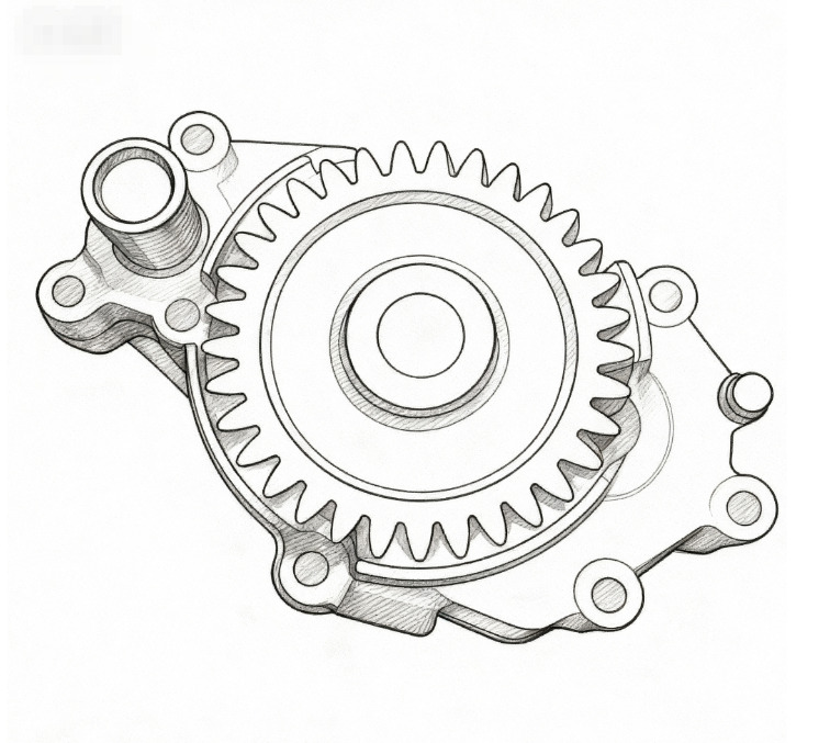 Engine Cursor9 Euro 6 F2CFE612 A/B/D F2CFE614A*B041/F2CGE614F*V004 5802431166 Oil Pump F504127258 F504131225 F5801608329 - Bomba de aceite para Camión: foto 1 Engine Cursor9 Euro 6 F2CFE612 A/B/D F2CFE614A*B041/F2CGE614F*V004 5802431166 Oil Pump F504127258 F504131225 F5801608329 - Bomba de aceite para Camión: foto 1