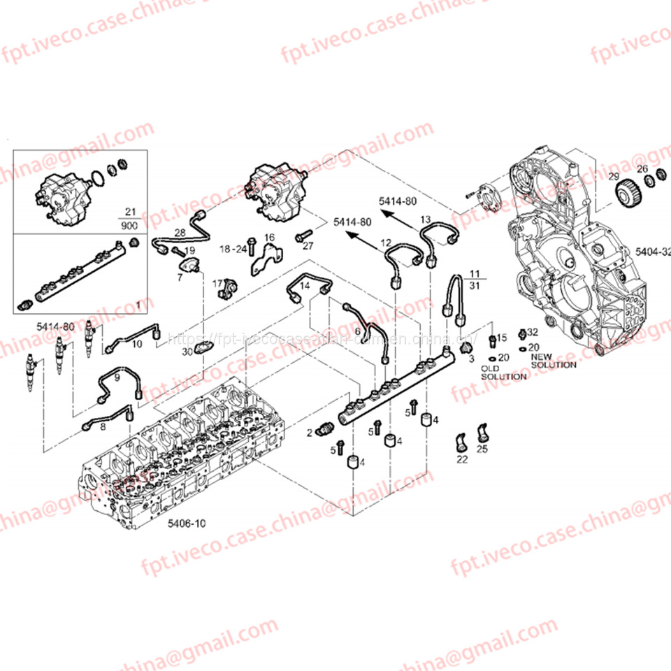 FPT IVECO CASE Cursor9Bus F2CFE612D*J231/F2CFE612A*J098 5802748674 HYDRAULIC CYLINDER 503647555 504124845 - Procesamiento de combustible para Autobús: foto 4 FPT IVECO CASE Cursor9Bus F2CFE612D*J231/F2CFE612A*J098 5802748674 HYDRAULIC CYLINDER 503647555 504124845 - Procesamiento de combustible para Autobús: foto 4