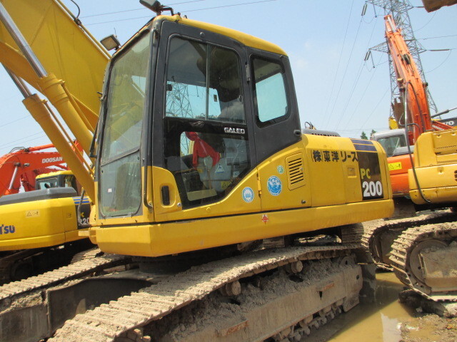 Komatsu PC200-7 - Excavadora de cadenas: foto 4 Komatsu PC200-7 - Excavadora de cadenas: foto 4