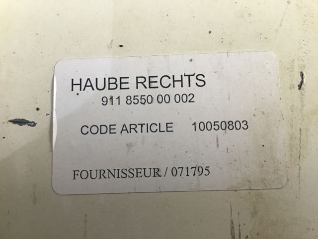 Liebherr Bonnet Right - Capota: foto 4 Liebherr Bonnet Right - Capota: foto 4