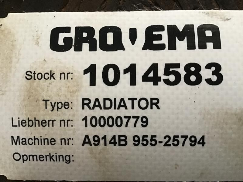 Liebherr Combined Radiator - Radiador: foto 3 Liebherr Combined Radiator - Radiador: foto 3