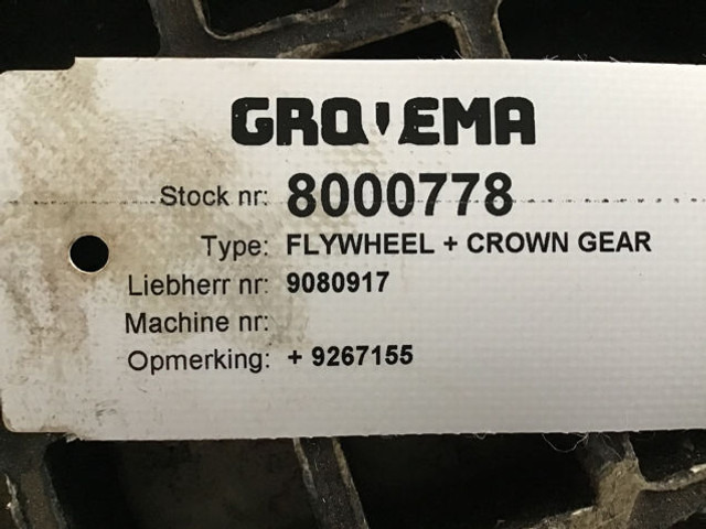 Liebherr Flywheel - Volante de inercia: foto 2 Liebherr Flywheel - Volante de inercia: foto 2