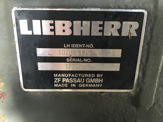 Liebherr Frontaxle - Eje delantero: foto 3 Liebherr Frontaxle - Eje delantero: foto 3