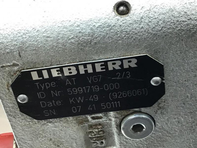 Liebherr Pilot Control Unit - Pedal: foto 5 Liebherr Pilot Control Unit - Pedal: foto 5