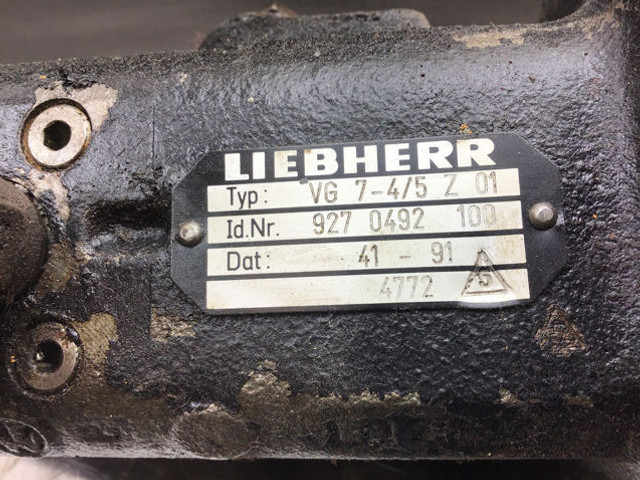 Liebherr Pilot Control Unit - Palanca de cambio: foto 3 Liebherr Pilot Control Unit - Palanca de cambio: foto 3