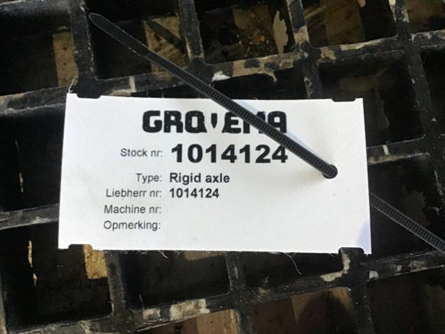 Eje y piezas Liebherr Rearaxle: foto 6