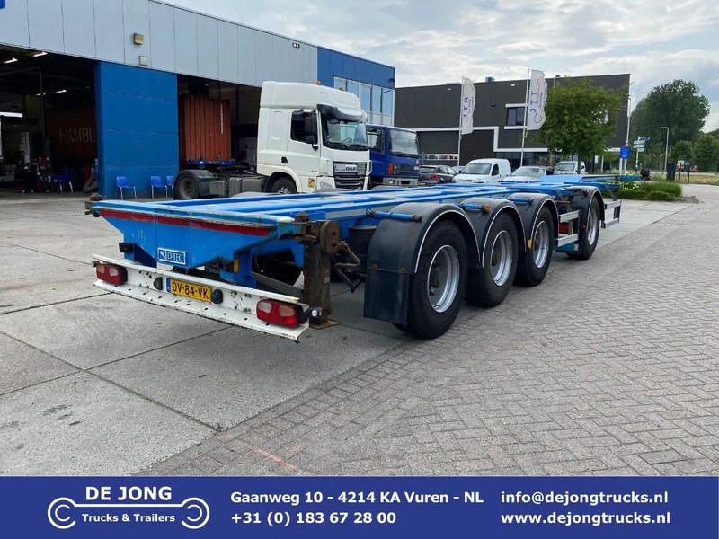 D-Tec CT-43-04D VCC-05 Combitrailer / 4 Axles / 1x Lift Axle - Semirremolque portacontenedore/ Intercambiable: foto 1 D-Tec CT-43-04D VCC-05 Combitrailer / 4 Axles / 1x Lift Axle - Semirremolque portacontenedore/ Intercambiable: foto 1