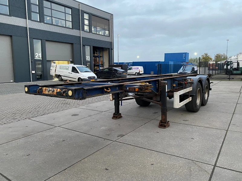 Krone SZF18 / 20 FT Container Chassis / SAF - Semirremolque portacontenedore/ Intercambiable: foto 4 Krone SZF18 / 20 FT Container Chassis / SAF - Semirremolque portacontenedore/ Intercambiable: foto 4