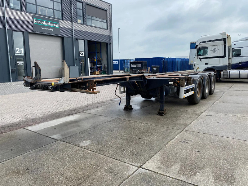 Pacton T3-010 / 3x Extendable / SAF + Drum / 1x lift - Semirremolque portacontenedore/ Intercambiable: foto 4 Pacton T3-010 / 3x Extendable / SAF + Drum / 1x lift - Semirremolque portacontenedore/ Intercambiable: foto 4