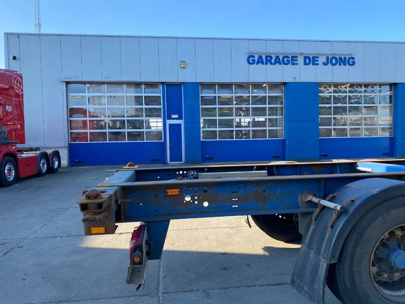 Semirremolque portacontenedore/ Intercambiable TURBO'S HOET 40 FT / BPW + Disc / 1x Lift Axle / 4690 KG!: foto 8