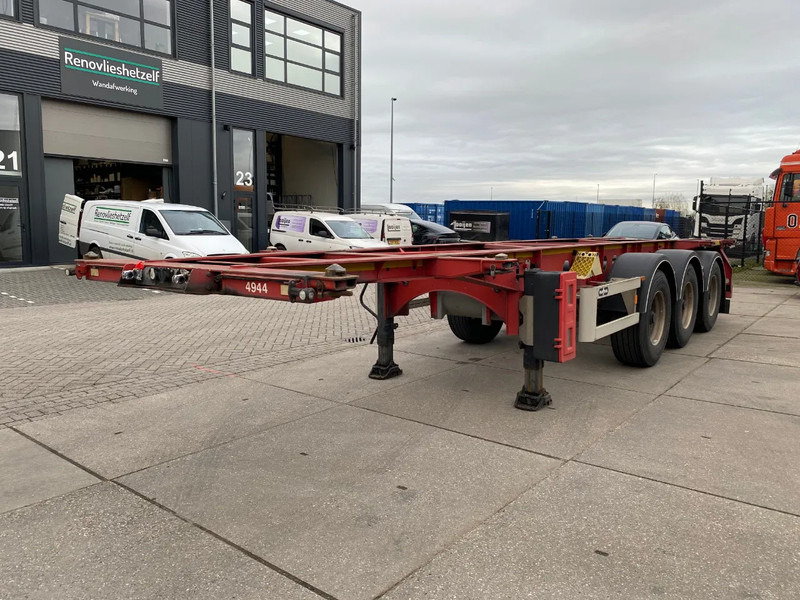 Van Hool Tank chassis / ADR / BPW + DISC / 20-30 FT - Semirremolque portacontenedore/ Intercambiable: foto 4 Van Hool Tank chassis / ADR / BPW + DISC / 20-30 FT - Semirremolque portacontenedore/ Intercambiable: foto 4