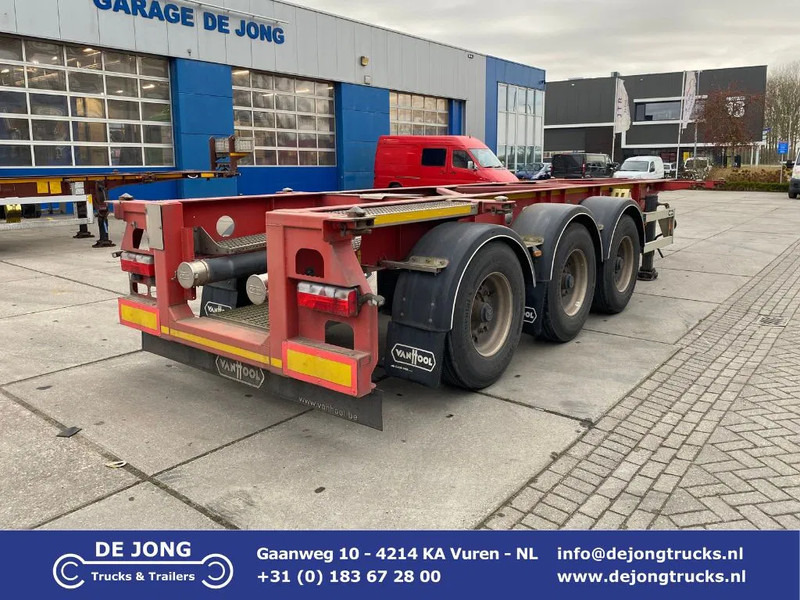 Van Hool Tank chassis / ADR / BPW + DISC / 20-30 FT - Semirremolque portacontenedore/ Intercambiable: foto 1 Van Hool Tank chassis / ADR / BPW + DISC / 20-30 FT - Semirremolque portacontenedore/ Intercambiable: foto 1