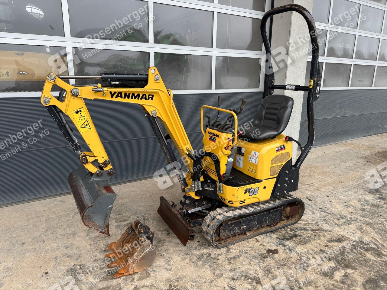 Yanmar SV08 Minibagger /BJ2021 / nur 1013h / TOP - Miniexcavadora: foto 1 Yanmar SV08 Minibagger /BJ2021 / nur 1013h / TOP - Miniexcavadora: foto 1