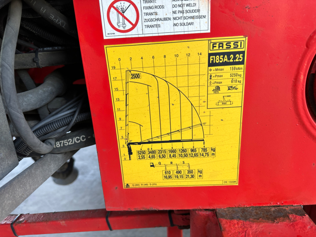 Grúa para camión FASSI 185-5 mit Heckkonsole: foto 9 Grúa para camión FASSI 185-5 mit Heckkonsole: foto 9