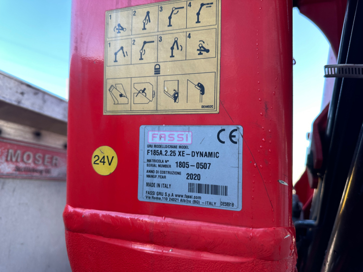 Grúa para camión FASSI 185-5 mit Heckkonsole: foto 10 Grúa para camión FASSI 185-5 mit Heckkonsole: foto 10