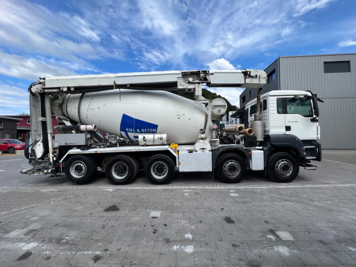 MAN TGS 35.480 10x4 10m3 Förderband 17M Liebherr - Camión hormigonera: foto 4 MAN TGS 35.480 10x4 10m3 Förderband 17M Liebherr - Camión hormigonera: foto 4