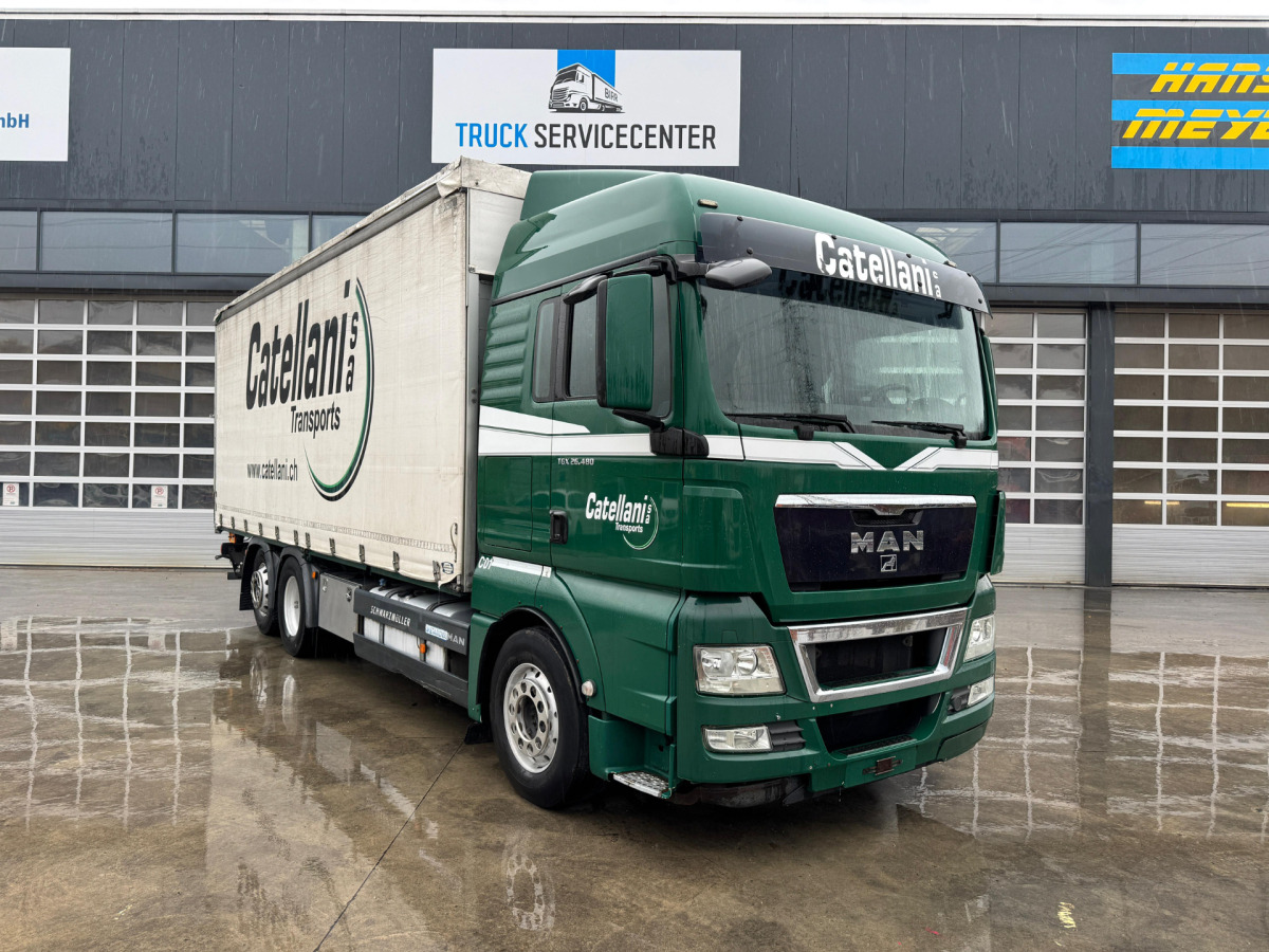 MAN TGX 26.480 6x2 - Camión lona: foto 3 MAN TGX 26.480 6x2 - Camión lona: foto 3