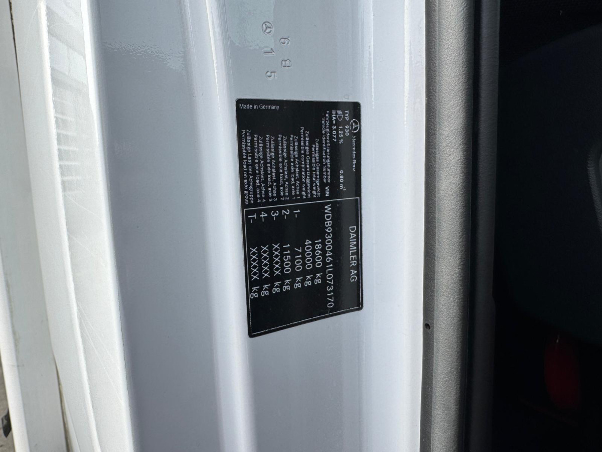 Camión frigorífico MERCEDES Actros 1832 4x2 Bi-Temp Carrier TK: foto 18