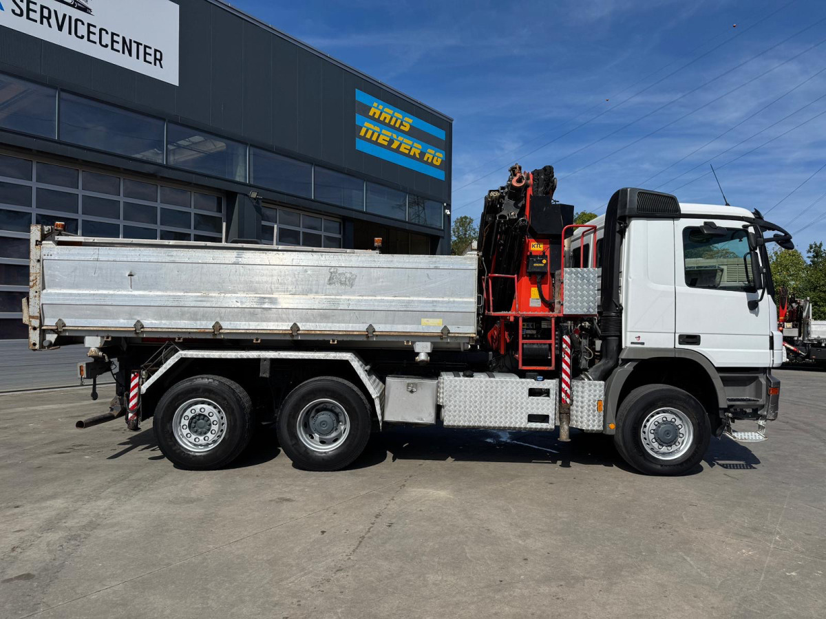 MERCEDES Actros 2641 6x4-4 PK29000-7 Kipper - Camión grúa: foto 5 MERCEDES Actros 2641 6x4-4 PK29000-7 Kipper - Camión grúa: foto 5