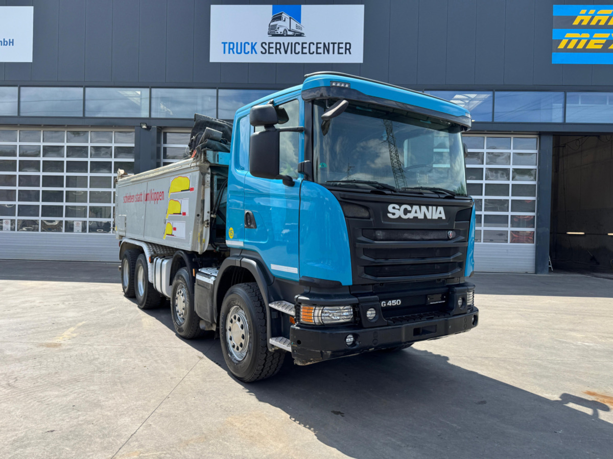 SCANIA G450 8x4 Abschiebemulde (no tipper) - Camión volquete: foto 3 SCANIA G450 8x4 Abschiebemulde (no tipper) - Camión volquete: foto 3
