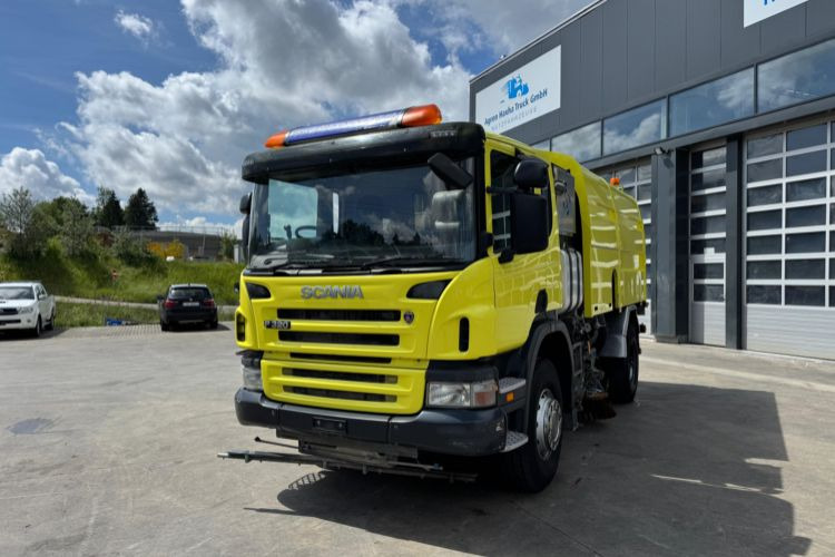 Scania P320 4x2 Valmetal Kehrmaschine - Barredora vial: foto 1 Scania P320 4x2 Valmetal Kehrmaschine - Barredora vial: foto 1