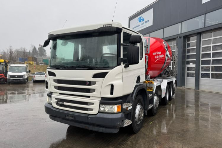 Scania P450 10x4 Liebherr 10m3 - Camión hormigonera: foto 1 Scania P450 10x4 Liebherr 10m3 - Camión hormigonera: foto 1