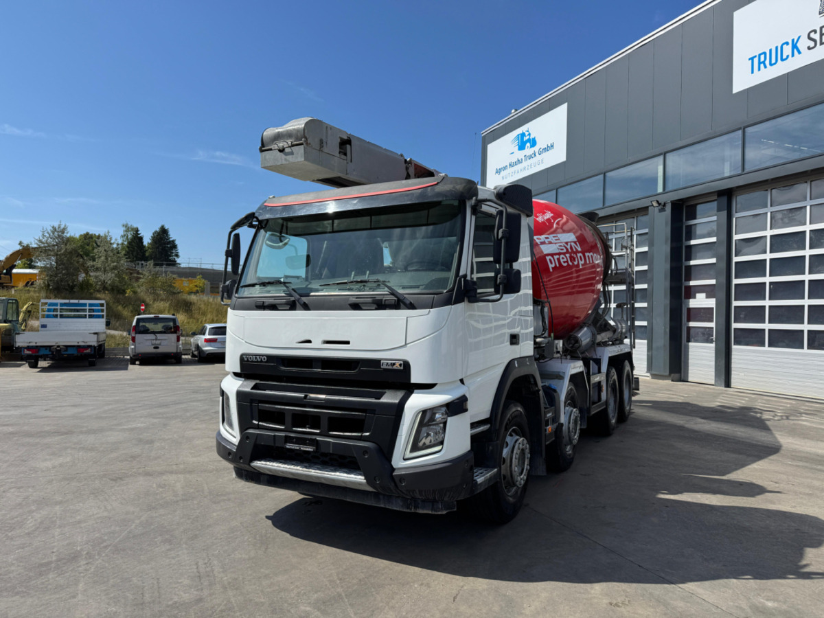 VOLVO FMX-420 8x4 Liebherr 9m3 mit FB 17M - Camión hormigonera: foto 1 VOLVO FMX-420 8x4 Liebherr 9m3 mit FB 17M - Camión hormigonera: foto 1