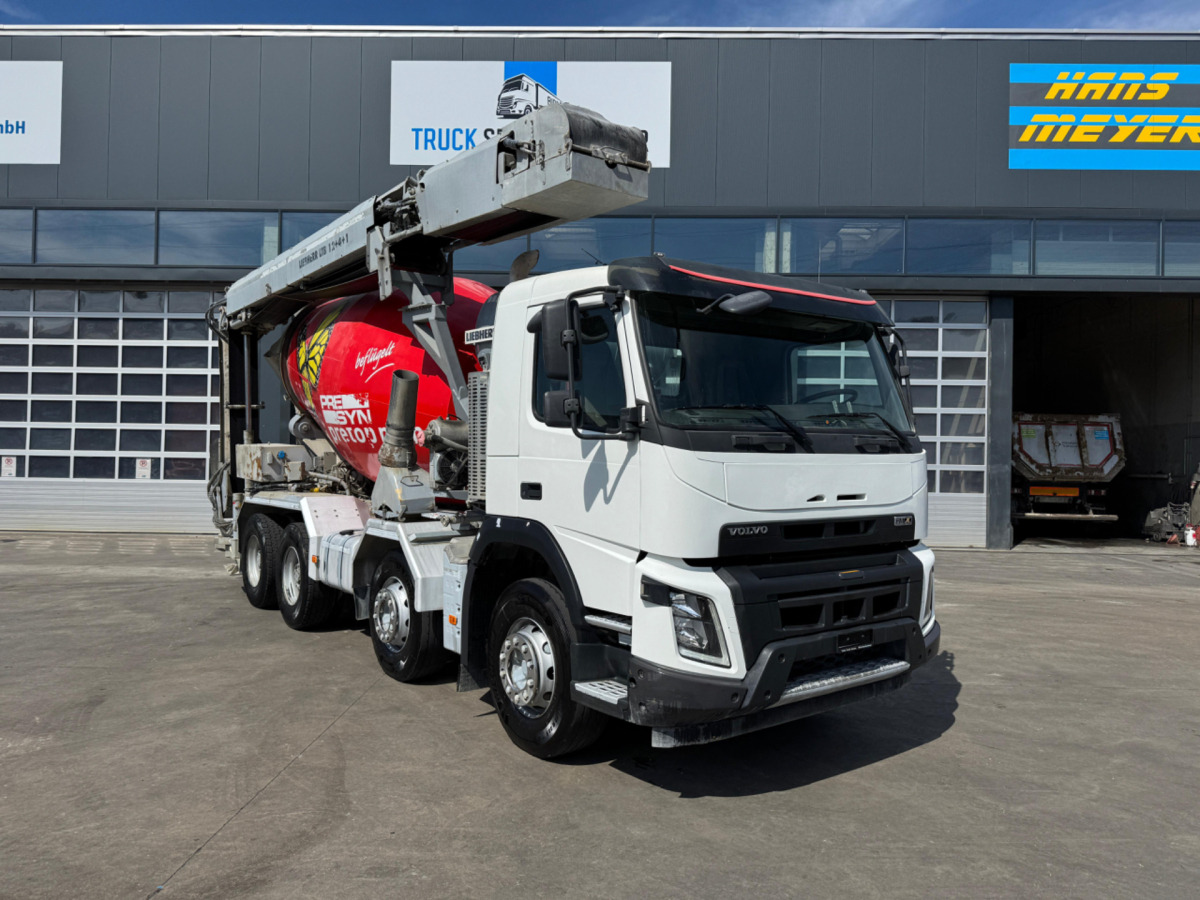 VOLVO FMX-420 8x4 Liebherr 9m3 mit FB 17M - Camión hormigonera: foto 3 VOLVO FMX-420 8x4 Liebherr 9m3 mit FB 17M - Camión hormigonera: foto 3