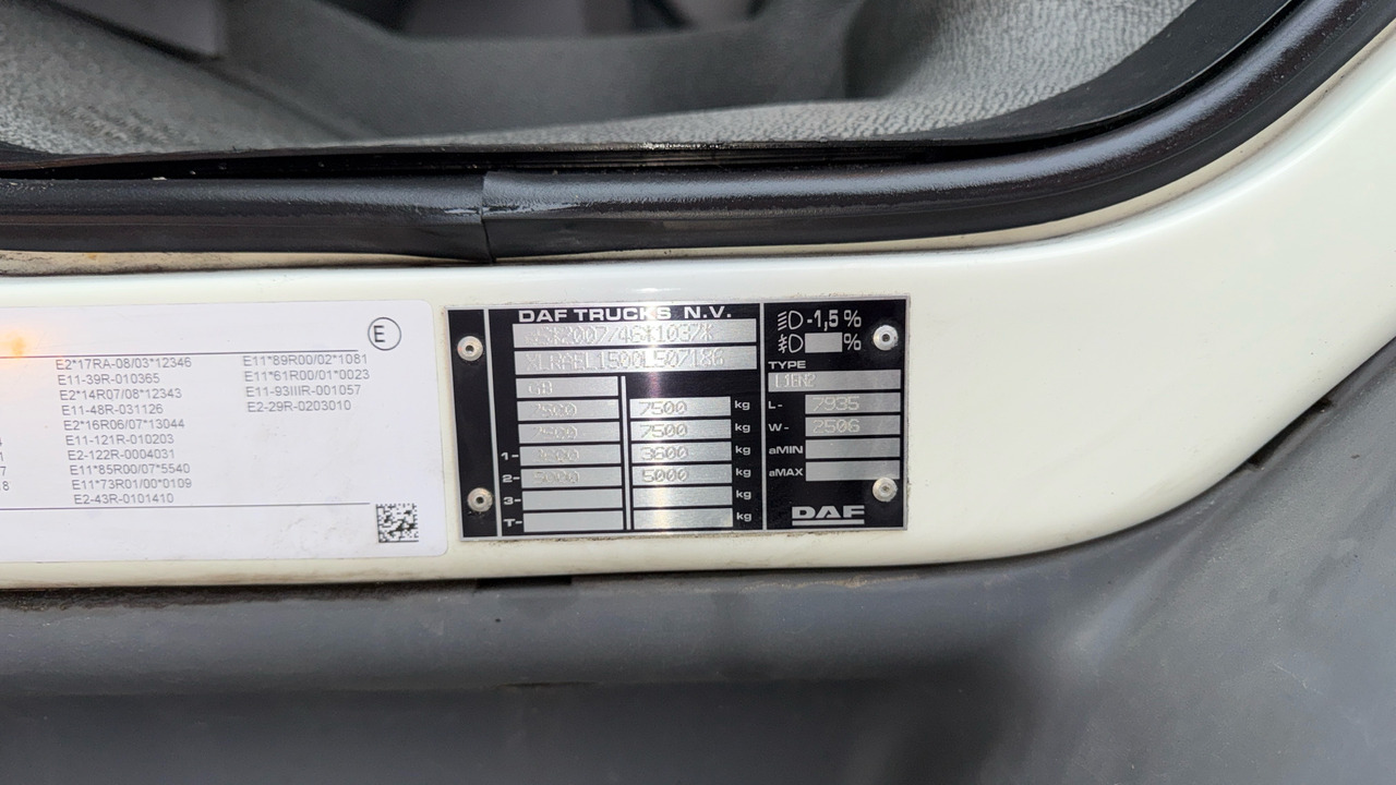 Camión lona DAF LF 180: foto 12 Camión lona DAF LF 180: foto 12