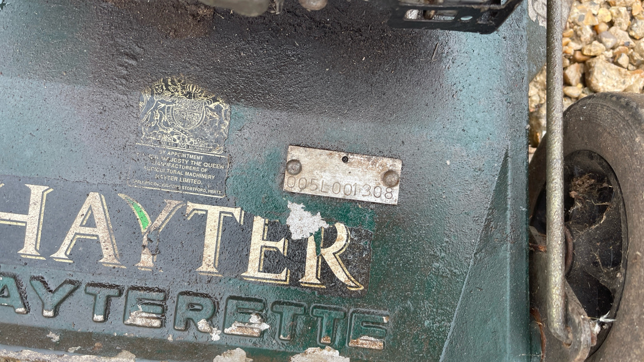 HAYTER HAYTERETTE PEDESTRIAN MOWER - Cortacésped: foto 1 HAYTER HAYTERETTE PEDESTRIAN MOWER - Cortacésped: foto 1