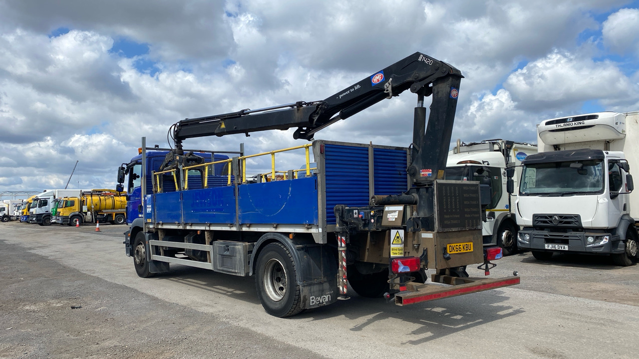 Man TGM 18.250 - Camión caja abierta, Camión grúa: foto 3 Man TGM 18.250 - Camión caja abierta, Camión grúa: foto 3