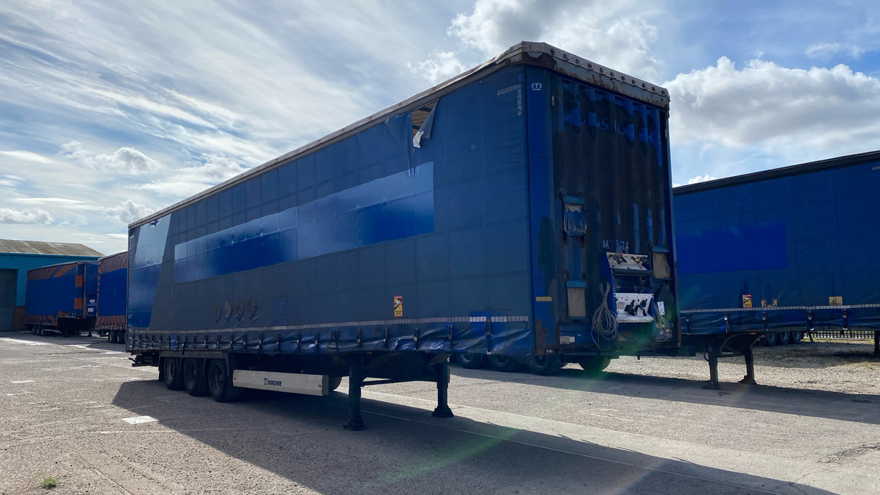 KRONE CURTAINSIDE EUROLINER - Remolque: foto 2 KRONE CURTAINSIDE EUROLINER - Remolque: foto 2