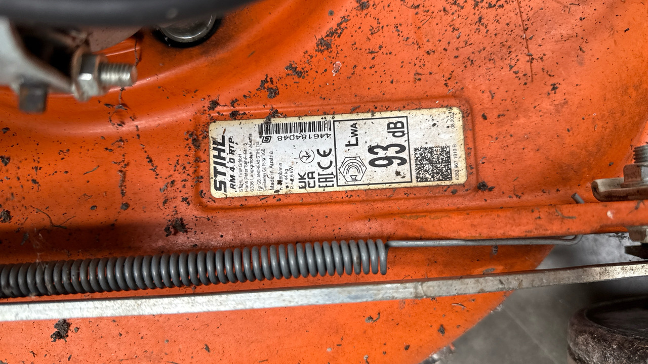 STIHL RM4 RTP - Equipo de construcción: foto 5 STIHL RM4 RTP - Equipo de construcción: foto 5