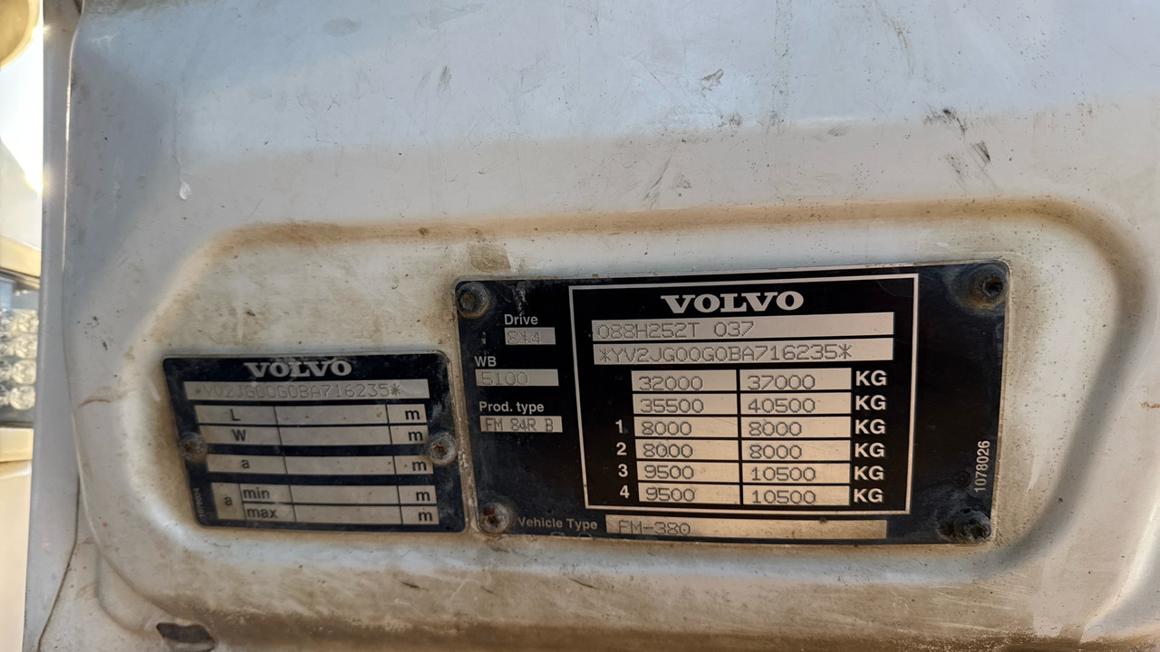 Camión multibasculante Volvo FMX 380: foto 12
