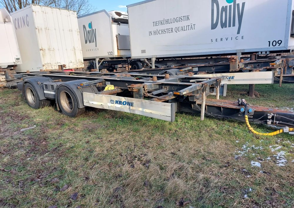 Remolque portacontenedore/ Intercambiable Krone Tandem BDF: foto 1