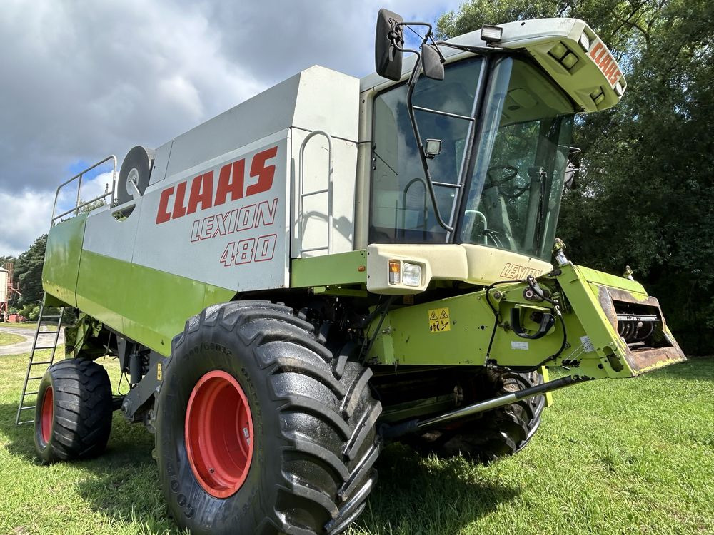 Kombajn do kukurydzy Claas Lexion 480 Mercedes v6 Heder Vario 7.5m - Cosechadora de granos: foto 2 Kombajn do kukurydzy Claas Lexion 480 Mercedes v6 Heder Vario 7.5m - Cosechadora de granos: foto 2
