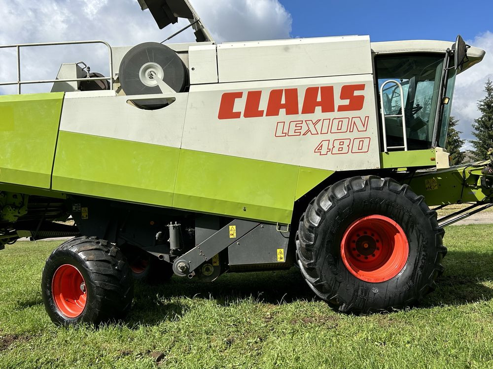 Kombajn do kukurydzy Claas Lexion 480 Mercedes v6 Heder Vario 7.5m - Cosechadora de granos: foto 4 Kombajn do kukurydzy Claas Lexion 480 Mercedes v6 Heder Vario 7.5m - Cosechadora de granos: foto 4