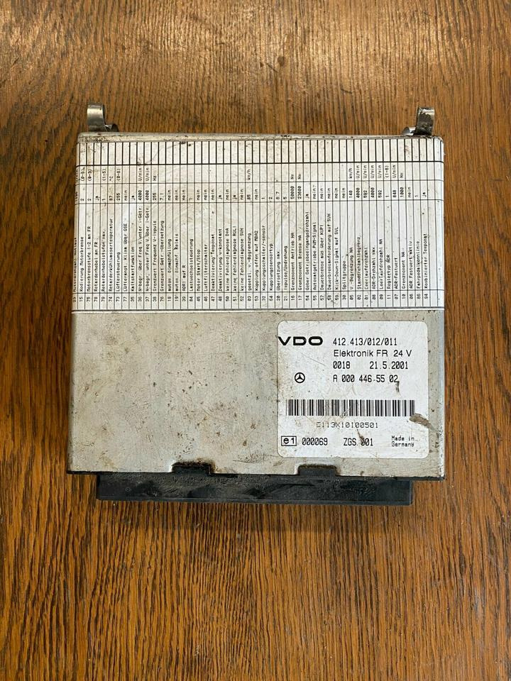 Mercedes Atego VDO Elektronik FR Steuergerät A 000 446 55 02 - Unidad de control para Camión: foto 1 Mercedes Atego VDO Elektronik FR Steuergerät A 000 446 55 02 - Unidad de control para Camión: foto 1