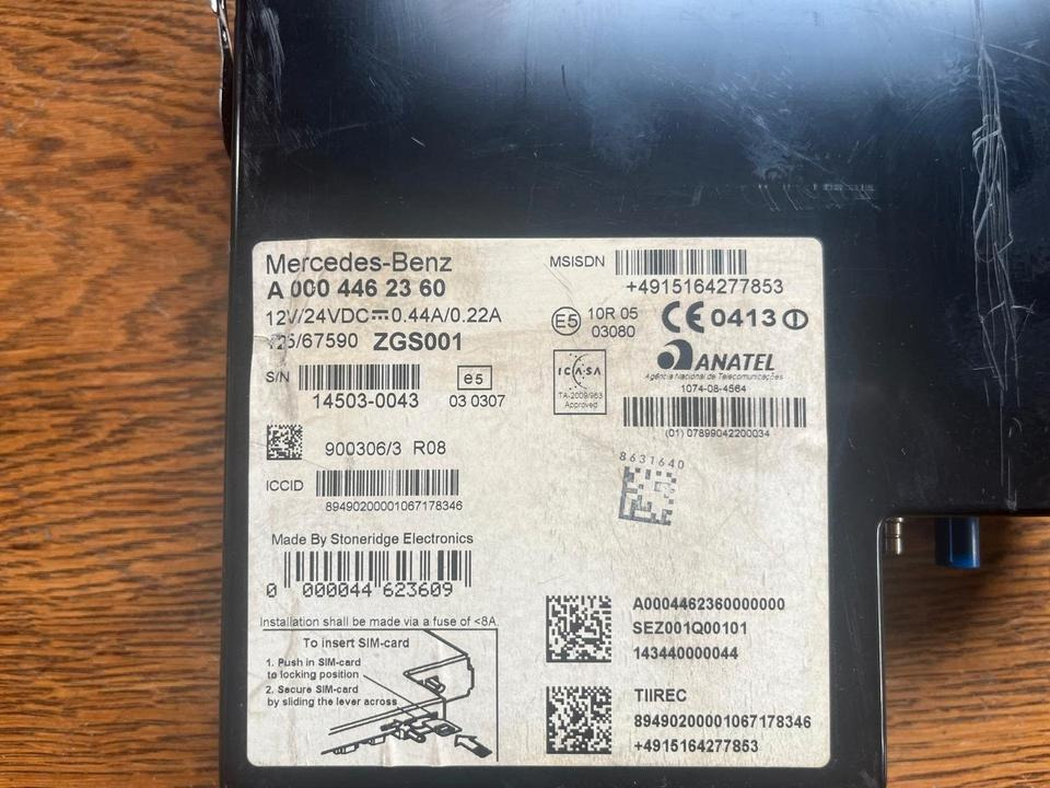 Mercedes-Benz Actros MP4 Tachograph FLEETBOARD A0004462360 - Tacógrafo para Camión: foto 2 Mercedes-Benz Actros MP4 Tachograph FLEETBOARD A0004462360 - Tacógrafo para Camión: foto 2