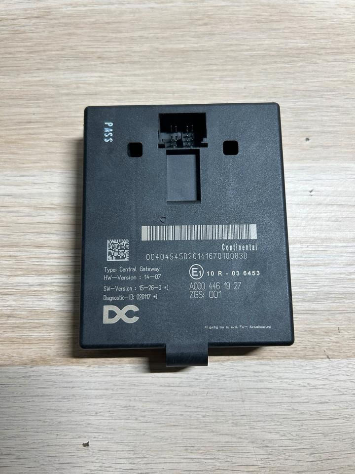 Mercedes Atego 4 EU6 Central Gateway Steuergerät A0004461927 - Piezas de recambio: foto 2 Mercedes Atego 4 EU6 Central Gateway Steuergerät A0004461927 - Piezas de recambio: foto 2