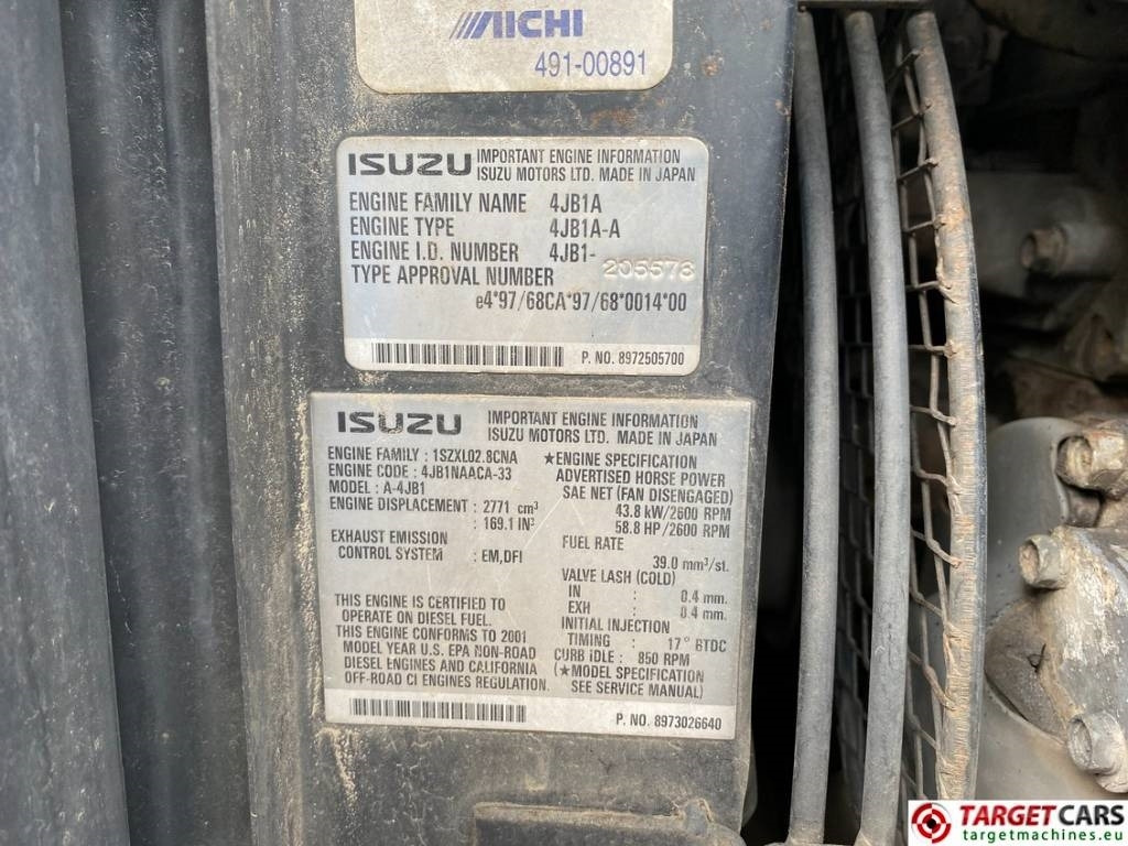 Plataforma telescopica Aichi SR21A Telescopic Tracked Boom Work Lift 2280cm: foto 13