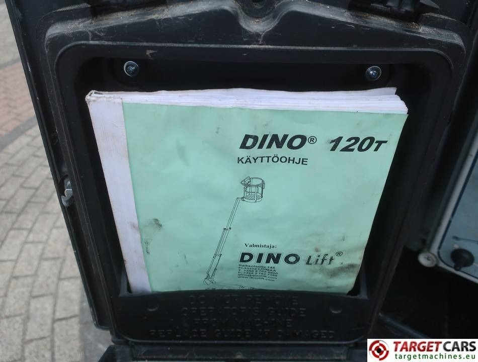 Plataforma elevadora remolcable Dino 120T Tow Telescopic Boom Work Lift 1200cm: foto 13