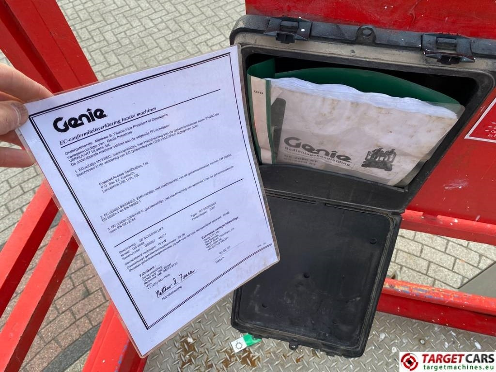 Leasing de Genie GS-2668RT Diesel 4x4 Scissor Work Lift 992cm  Genie GS-2668RT Diesel 4x4 Scissor Work Lift 992cm: foto 25