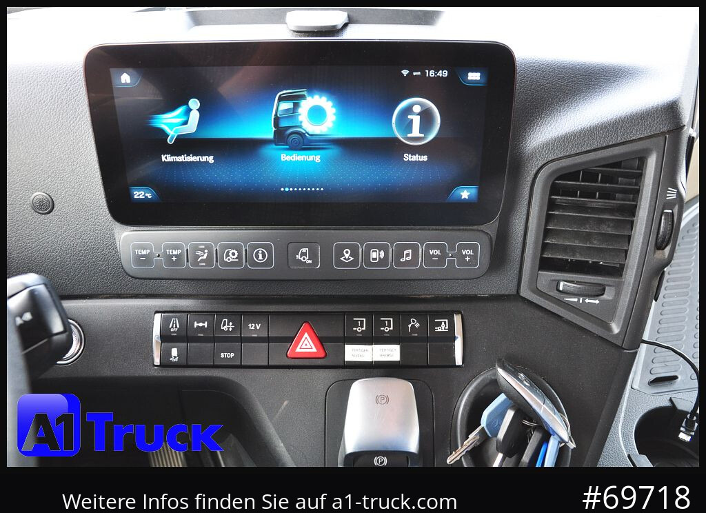 Cabeza tractora MERCEDES-BENZ Actros 1846 BL Alu, Navi, Kipphydraulik,: foto 6